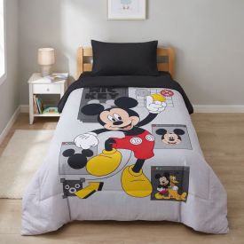 Edredom Disney Solteiro 1,60M X 2,40M Hedrons - Mickey Virtual