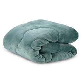 Edredom King Plush Inove Provence Havan Casa - Verde
