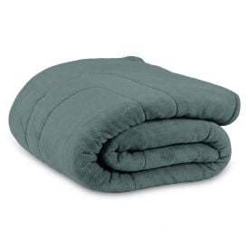 Edredom Provence Liso Queen 2,20M X 2,40M Havan Casa - Verde