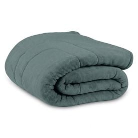 Edredom Provence Liso Solteiro 1,60M X 2,20 m - Verde