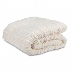 Edredom Queen Amalfi 2,35M X 2,50M Hedrons - Off White