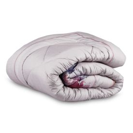 Edredom Queen Dupla Face Plush Versátile Havan Casa - Cecilia Floral Rosa