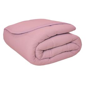 Edredom Queen Malha Dupla Face Havan Casa - Rosa Make