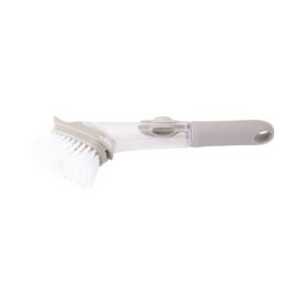 Escova com Porta Detergente 22,5 cm Clink - Cinza