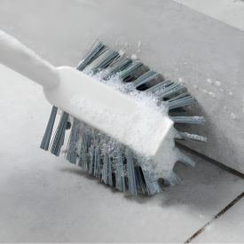 Escova Multiuso Retangular Flow Ou 32Cm - Branco e Cinza