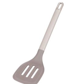 Espátula Vazada de Silicone Chocolate 33,6Cm - Havan Casa