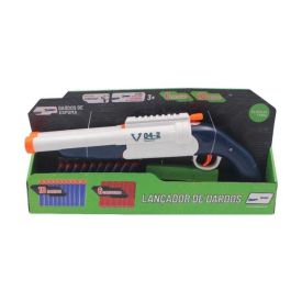 Lan&ccedil;ador de Dardos Espingarda Cano Duplo Havan Toys - ST78261