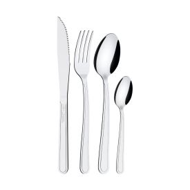 Faqueiro Aço Inox Búzios Tramontina 24 Peças - Inox