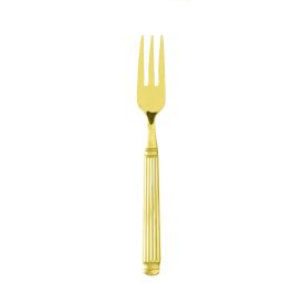 Faqueiro Inox Grécia Dourado 30 Peças Lyor