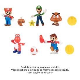 Boneco Sortido Super Mario Sunny