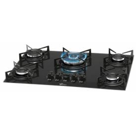 Fogão Cooktop 5 Bocas Tripla Chama Fischer 1743 - Bivolt