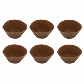 Forma de Cupcake 6 Peças Basic Havan Casa - Caramelo