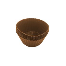 Forma de Cupcake 6 Peças Basic Havan Casa - Caramelo