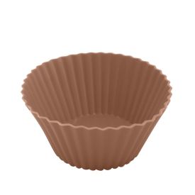 Forma de Cupcake 6 Peças Basic Havan Casa - Mocha Mousse