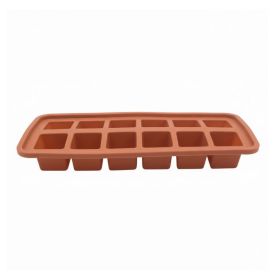 Forma de Silicone para Gelo Basic Havan Casa  - Terracota