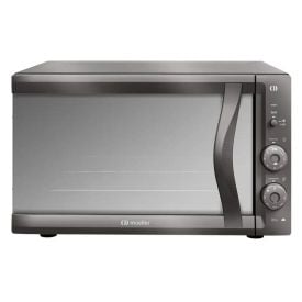 FORNO EL&Eacute;TRICO MUELLER MFB50F 50 LITROS ESPELHADO COM GRILL