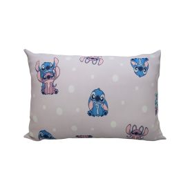 Fronha Avulsa Estampada 100% Algod&atilde;o Disney  - Love Stitch