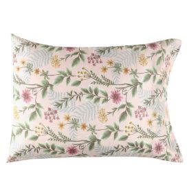 Fronha Avulsa Microfibra Estampada Havan Casa - Iris Flowers Rosa