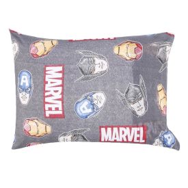 Fronha Avulsa Infantil 100% Algodão Marvel 1 Pç - Avengers Icons