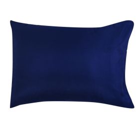 Fronha Avulsa Microfibra Lisa 100% Poliéster Havan Casa 1 Pç - Azul Marinho
