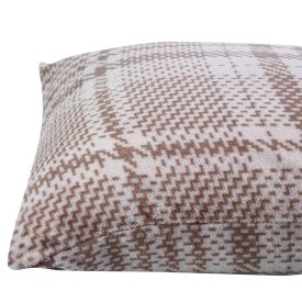 Fronha Avulsa Plush Estampada Havan Casa - Tartan Cru