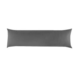 Fronha de Travesseiro Corporal 40 X 130 cm Buona Fortuna - Cinza Chumbo Liso