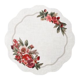 Fundo de Prato Viena 40 cm Havan Casa - Romã