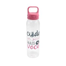 Garrafa De Água Estampada Havan Casa 650Ml - Rosa