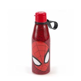 Squeeze Garrafa Infantil Abre Fácil Homem-Aranha Plasútil - 530ml