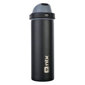 Garrafa Squeeze Térmica Isomax Straw 710Ml Nautika - Preto