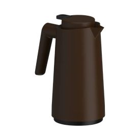 Garrafa Térmica com Gatilho Vercelli Unitermi 1 Litro - Marrom