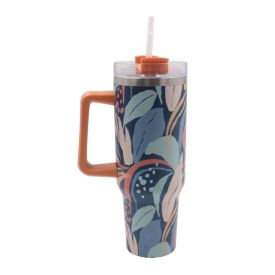 Copo Térmico Inox Estampado Havan Casa 1,2 Litros - Folhas