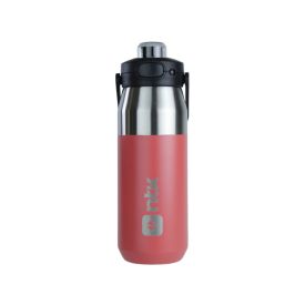 Garrafa Térmica Isomax 750Ml Aço Inoxidável Nautika - Pink Prata