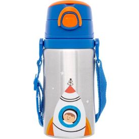 Garrafa de Alumínio Infantil Aventuras Buba - Astronauta