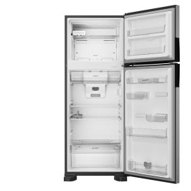 Refrigerador Geladeira Consul Frost Free Duplex 455 Litros Inox CRM53MK