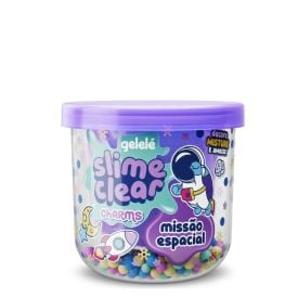 Gelelé Slime Clear Charms Missão Espacial - 122g