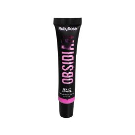 Gloss Labial Jelly Jewel Obsidian Ruby Rose  - Rosa Neon