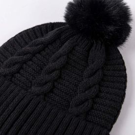 Gorro Feminino Em Tricot Boby Blues Preto