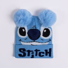 Gorro Infantil Menina em Tricot Disney - STITCH U
