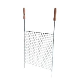 Grelha Moeda Aço Carbono 44X47cm Metal Adm