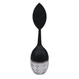 Infusor De Chá Finecasa Silicone 5Cm - Preto