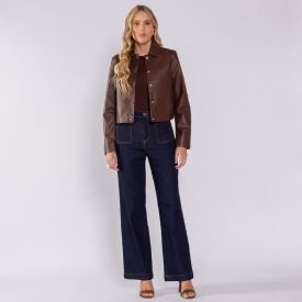 Jaqueta Feminina Em PU Boby Blues