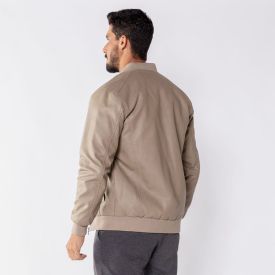Jaqueta Masculina Bomber Em PU Marc Alain