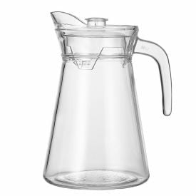 Jarra de Vidro Praga com Tampa 1,5 Litros em Casa Tem Glass - Inga