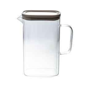 Jarra Tint Vidro Borossilicato com Tampa em Silicone 1,5L Fracalanza - TINT