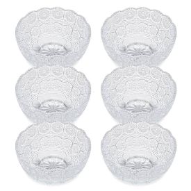Jogo De Bowls De Sobremesa Bohemia Star Glass Inga - 6 Pe&ccedil;as