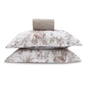 Jogo de Cama Casal Percal Buona Fortuna 3 p&ccedil;s - Serena Cru