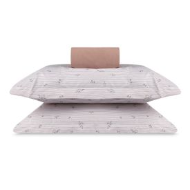 Jogo de Cama Casal Percal Buona Fortuna 3 p&ccedil;s - Alice Rosa