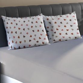 Jogo de Cama Casal Malha 3 Peças Havan Casa - Amabile Taupe