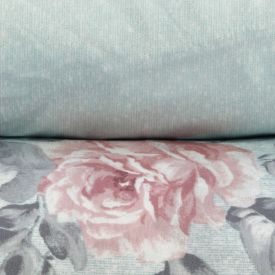 Jogo de Cama Casal Napoli Havan Casa 4 pçs - Suela Flowers Verde